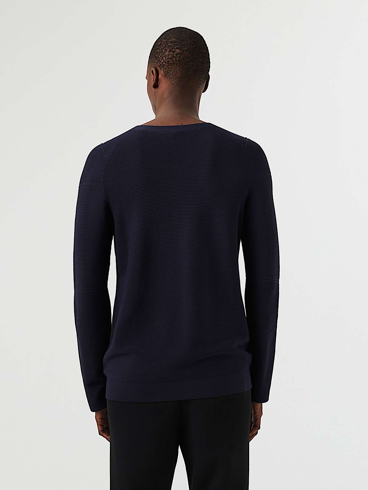 Seamless 3D Performance Knit Crewneck Sweater | FOSOP V3.Y5